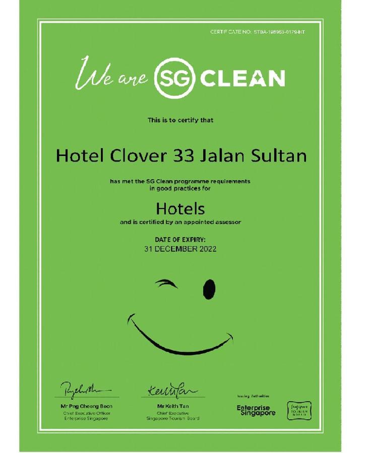Hotel Clover 33 Jalan Sultan Singapore Esterno foto
